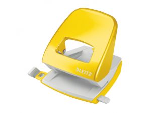 DZIURKACZ LEITZ 5008 METALICZNY ŻÓŁTY NEXXT SERIES