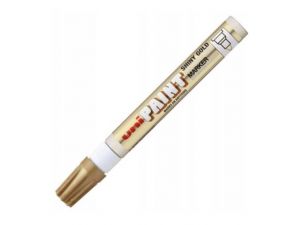 MARKER OLEJOWY UNI PAINT PX-20 OKRĄGŁA KOŃCÓWKA ZŁOTY BŁYSZCZĄCY