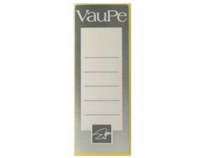 ETYKIETY DO SEGREGATORA SAMOPRZYLEPNE 55X155MM VAUPE 92721 25SZT - NA SEGREGATOR 75MM