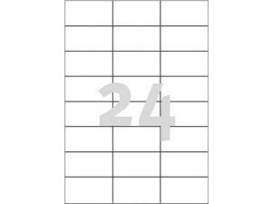 ETYKIETA AVERY ZWECKFORM 3474 70X37MM 100 ARKUSZY