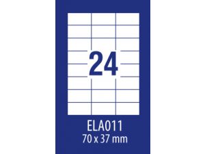 ETYKIETA AVERY ZWECKFORM ECONOMY E100 ELA008 64,6X33,8MM 100 ARKUSZY