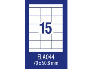 ETYKIETA AVERY ZWECKFORM ECONOMY E100 ELA021 105X48MM 100 ARKUSZY