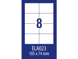 ETYKIETA AVERY ZWECKFORM ECONOMY E100 ELA034 70X35MM 100 ARKUSZY
