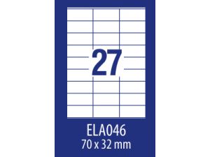 ETYKIETA AVERY ZWECKFORM ECONOMY E100 ELA036 105X70MM 100 ARKUSZY