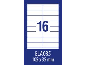 ETYKIETA AVERY ZWECKFORM ECONOMY E100 ELA044 70X50,8MM 100 ARKUSZY