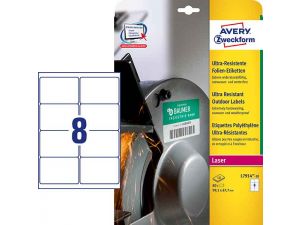 ETYKIETA AVERY ZWECKFORM L7914 POLIETYLENOWA 99,1X67,7MM 10 ARKUSZY