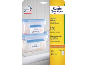 ETYKIETA AVERY ZWECKFORM L7971 38,1X21,2MM NA MROŻONKI 25 ARKUSZY