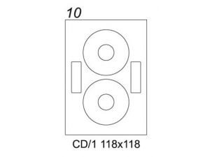 ETYKIETA EMERSON NA CD 118X118MM