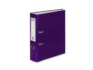 SEGREGATOR VAUPE A4/50MM  WĄSKI PREMIUM FIOLETOWY