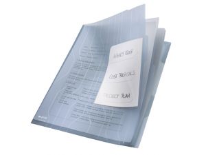 FOLDER LEITZ COMBIFILE PRZEZROCZYSTY NIEBIESKI 5 SZT.