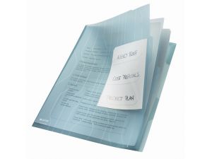 FOLDER LEITZ COMBIFILE Z PRZEKŁADKAMI PRZEZROCZYSTY NIEBIESKI 3 SZT.