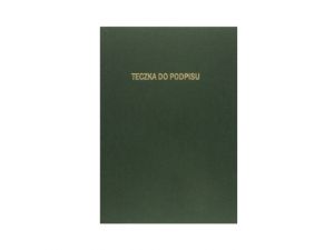 TECZKA DO PODPISU DELFIN ZIELONA 8 PRZEKŁADEK