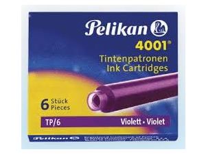 NABOJE ATRAMENTOWE PELIKAN TP/6 FIOLETOWE