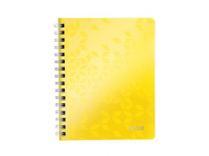 KOŁONOTATNIK A5 80K KRATA LEITZ WOW ŻÓŁTY