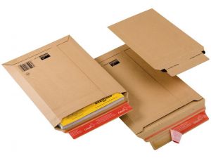 KOPERTA B-4 HK NC POSZERZANA TEKTUROWA 250X360X50 BRĄZOWA 100 SZT