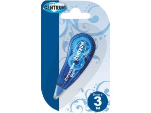 KOREKTOR W TAŚMIE CENTRUM 5MMX3M BLISTER
