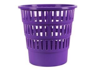KOSZ NA ŚMIECI OFFICE PRODUCTS 16L AŻUROWY FIOLETOWY