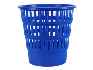 KOSZ NA ŚMIECI OFFICE PRODUCTS 16L AŻUROWY NIEBIESKI