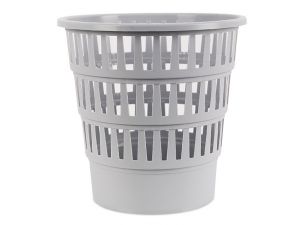 KOSZ NA ŚMIECI OFFICE PRODUCTS 16L AŻUROWY SZARY