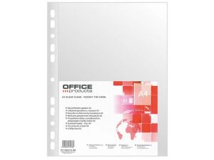 KOSZULKA KRYSTALICZNA OFFICE PRODUCTS A4 40 MIC. 100 SZT.