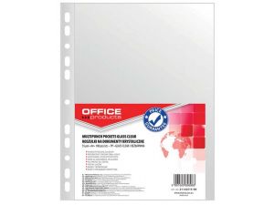 KOSZULKA KRYSTALICZNA OFFICE PRODUCTS A4 55 MIC. 100 SZT.
