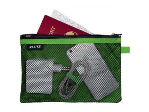 KOSZULKA LEITZ WOW L ZIELONA Z SUWAKIEM SASZETKA PODRÓŻNA