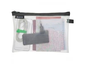 KOSZULKA LEITZ WOW M CZARNA Z SUWAKIEM WODOODPORNA SASZETKA PODRÓŻNA