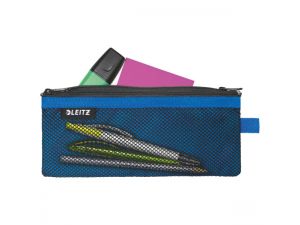 KOSZULKA LEITZ WOW M NIEBIESKA Z SUWAKIEM SASZETKA PODRÓŻNA