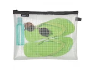 KOSZULKA LEITZ WOW S CZARNA Z SUWAKIEM WODOODPORNA SASZETKA PODRÓŻNA