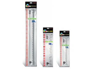 LINIJKA TOP-2000 17CM, 20CM, 30CM PLASTIKOWA PRZEZROCZYSTA