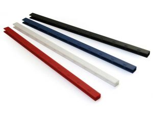 LISTWY GREENBINDER  5MM BIAŁE 50 SZT