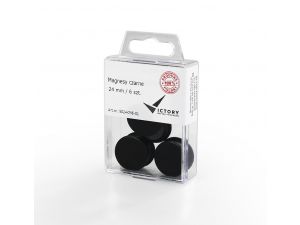 MAGNESY VICTORY OFFICE 24MM 6 SZT. CZARNE