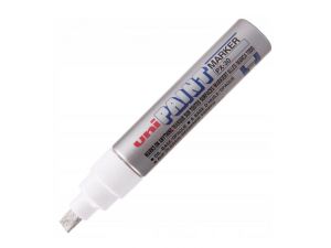 MARKER OLEJOWY UNI PAINT PX-30 ŚCIĘTA KOŃCÓWKA SREBRNY