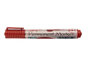 MARKER PERMANENTNY CENTRUM CZERWONY OKRĄGŁA KOŃCÓWKA 80835