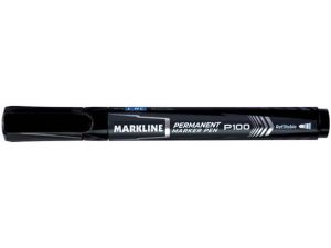 MARKER PERMANENTNY LINC MARKLINE P100 CZARNY OKRĄGŁA KOŃCÓWKA