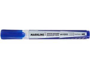 MARKER SUCHOŚCIERALNY LINC MARKLINE W100 NIEBIESKI OKRĄGŁA KOŃCÓWKA