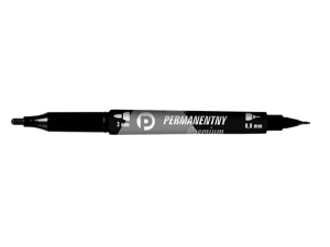 MARKER PERMANENTNY TETIS KM501 CZARNY