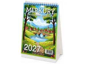 KALENDARZ BIURKOWY MERKURY PIONOWY 2027