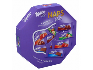 MINI CZEKOLADKI MILKA MIX 4 SMAKI BANKIETOWE 138G