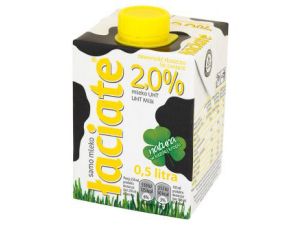 MLEKO ŁACIATE 2,0%  0,5L