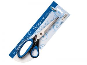 NOŻYCZKI CENTRUM 21,5CM GUMOWANY NIEBIESKI UCHWYT