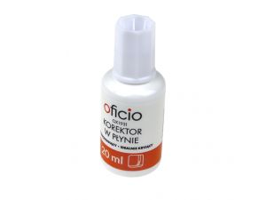 KOREKTOR OFICIO W PŁYNIE PĘDZELEK 20ML