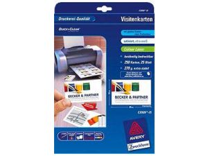 PAPIER WIZYTÓWKOWY 85X54MM C32026-25