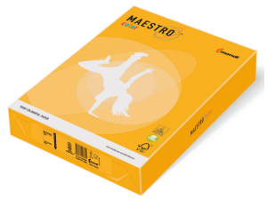 PAPIER A4 80G MAESTRO AG10 OLD GOLD, RYZA 500 ARK.