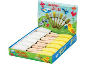 PĘDZEL CENTRUM GĄBKOWY 25X15X55MM, DŁUGOŚĆ 155MM 87503