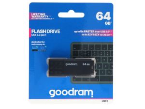 PENDRIVE GOODRAM 64GB USB 3.2 CL!CK CZARNY