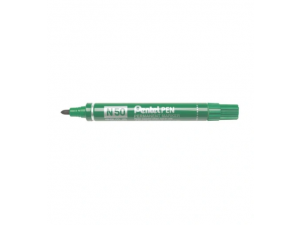 MARKER PERMANENTNY PENTEL N50 ZIELONY OKRĄGŁA KOŃCÓWKA