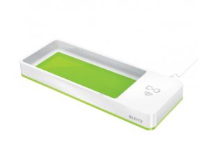 PIÓRNIK Z ŁADOWARKĄ INDUKCYJNĄ LEITZ WOW BIAŁO-ZIELONY