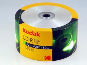 PŁYTA CD-R KODAK 700MB 52X 700MB 50 SZT. SPINDLE