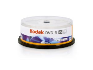 PŁYTA DVD-R KODAK 4,7GB 25 SZT. CAKE